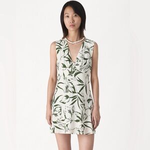 Abercrombie Floral Twist Front Dress